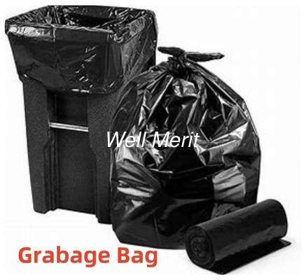 HDPE&LDPE Plastic Bags Shopping Bags Garbage Bag Bags on Roll T-shirt Bags
