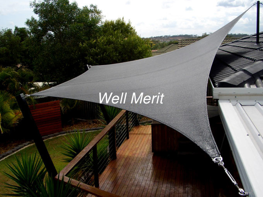 Beige Grey Color Sun Shade Sail Shadow Net for Garden & Patio
